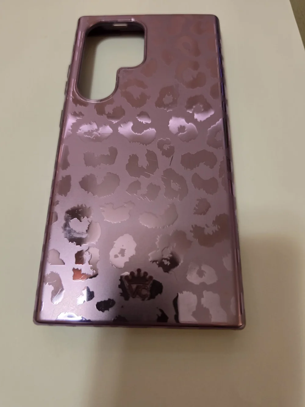 Velvet Caviar Metallic Purple Leopard Print Samsung S24 Ultra Case